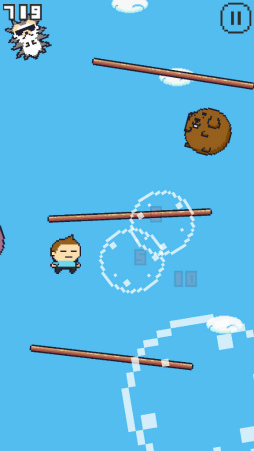 画像ギャラリー No.009のサムネイル画像 / ひたすら飛んで上へ上へ。スマホ向けアクション「トビハネオ」を紹介する「(ほぼ)日刊スマホゲーム通信」第2531回