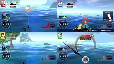 画像ギャラリー No.009のサムネイル画像 / Switch向け“釣りバトルアクション”「フィッシング ファイターズ」が3月25日にリリース。Joy-Conの機能でリアルな釣り体験が楽しめる