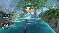 画像ギャラリー No.005のサムネイル画像 / Switch「フィッシング ファイターズ」が本日リリース。TVモードの4人対戦プレイを収録した動画が公開