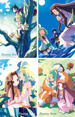 画像ギャラリー No.001のサムネイル画像 / 「ファントム・ブレイブ」「ソウルクレイドル」，クリアポストカードが発売