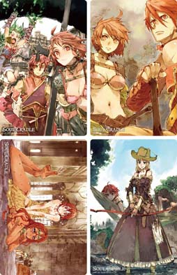 画像ギャラリー No.004のサムネイル画像 / 「ファントム・ブレイブ」「ソウルクレイドル」，クリアポストカードが発売