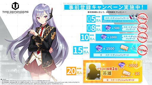 画像ギャラリー No.002のサムネイル画像 / 「タイムディフェンダーズ」のリリース日が8月24日に決定。クローズドβテストを踏まえた多数の改善内容も公開に