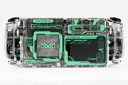 画像ギャラリー No.018のサムネイル画像 / Switch風小型ゲームPCの新星「AYA NEO」を試す。ゲームパッドの使い勝手は良好だが性能ではGPD WIN 3に及ばず