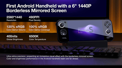 画像ギャラリー No.003のサムネイル画像 / Snapdragon G3x Gen 2を搭載した携帯型ゲーム機「AYANEO Pocket S」の詳細がついに公開