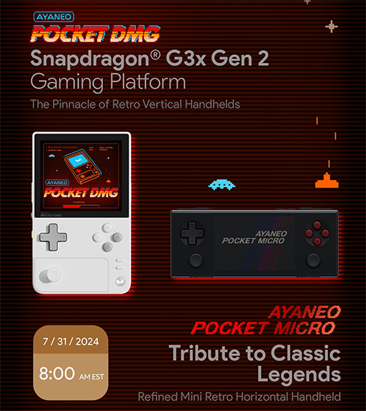画像ギャラリー No.001のサムネイル画像 / ゲームボーイ風Android搭載ゲーム機「AYANEO Pocket DMG」と「AYANEO Pocket MICRO」が間もなく発売に