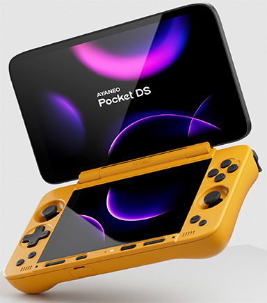 画像ギャラリー No.001のサムネイル画像 / 2画面搭載のAndroidゲーム機「AYANEO Pocket DS」を紹介する配信イベントが8月18日に開催