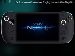 「次世代のフラッグシップハンドヘルドPC」を謳う「AYANEO NEXT II」の詳報が動画で公開