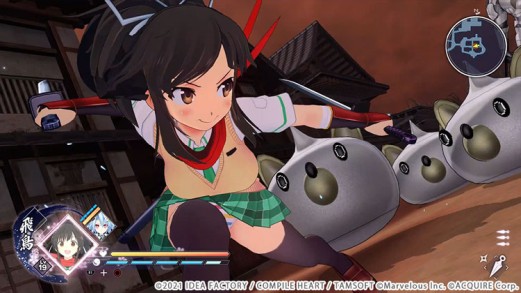 画像ギャラリー No.005のサムネイル画像 / 「閃乱忍忍忍者大戦ネプテューヌ」，ゲーム紹介番組“ねぷねぷ忍者TV”第2弾が本日公開