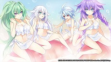 画像ギャラリー No.001のサムネイル画像 / 「閃乱忍忍忍者大戦ネプテューヌ -少女たちの響艶-」，ミニゲーム“乳桃瞑想”の情報が公開。7月3日，4日，10日には店頭体験会も開催
