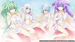 画像ギャラリー No.011のサムネイル画像 / 「閃乱忍忍忍者大戦ネプテューヌ -少女たちの響艶-」，ミニゲーム“乳桃瞑想”の情報が公開。7月3日，4日，10日には店頭体験会も開催