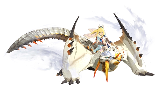 画像ギャラリー No.005のサムネイル画像 / 「モンスターハンターストーリーズ2　〜破滅の翼〜」の最新トレイラーが公開。主人公の共闘パートナー“アユリア”が登場