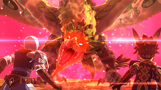 画像ギャラリー No.002のサムネイル画像 / 「モンスターハンターストーリーズ2 〜破滅の翼〜」が本日発売。キャラクターたちが集合した記念アートも公開