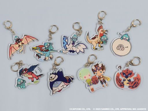 画像ギャラリー No.012のサムネイル画像 / 「モンスターハンターストーリーズ2」とサンリオがコラボしたオンラインくじ“サンリオアニメストアくじ”発売