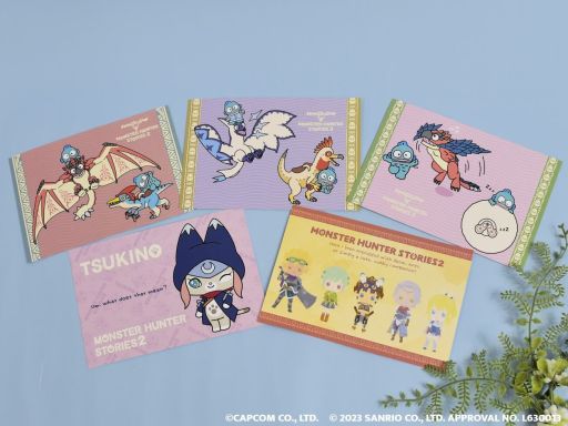 画像ギャラリー No.018のサムネイル画像 / 「モンスターハンターストーリーズ2」とサンリオがコラボしたオンラインくじ“サンリオアニメストアくじ”発売