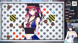 画像ギャラリー No.002のサムネイル画像 / PC向け美少女陣取りゲーム「Pretty Girls Panic! PLUS」がSteamでリリース。20名を超えるキャラクター全員の日本語ボイスも収録