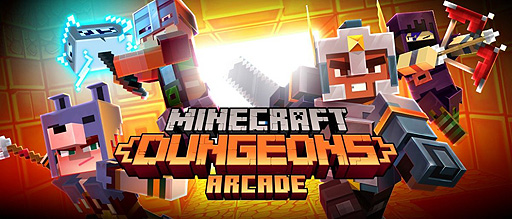 画像ギャラリー No.002のサムネイル画像 / アーケード版「Minecraft Dungeons」が北米でテスト中。4人協力プレイに対応，武器やペット，スキンなどは物理カードをスキャンして装備