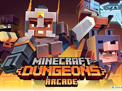 アーケード版「Minecraft Dungeons」本日稼働開始。全60種類のゲームカードから最大5枚をキャラに装備して，最大4人でダンジョンに潜れる
