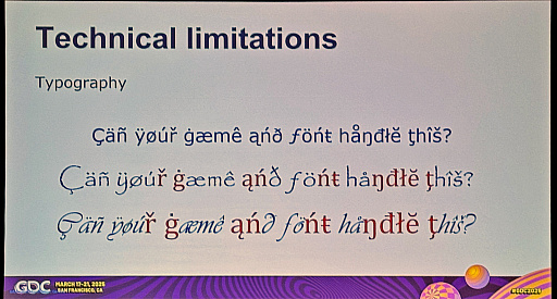 画像ギャラリー No.005のサムネイル画像 / ［GDC 2025］言語学から学ぶゲームキャラクターの命名術――Gerben Grave氏が語る「ネームクラフト」の秘訣