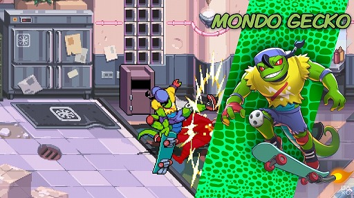 画像ギャラリー No.003のサムネイル画像 / 「Teenage Mutant Ninja Turtles: Shredder's Revenge」の最新DLCが配信スタート。新キャラ「Mona Lisa」と「Mondo Gecko」が登場