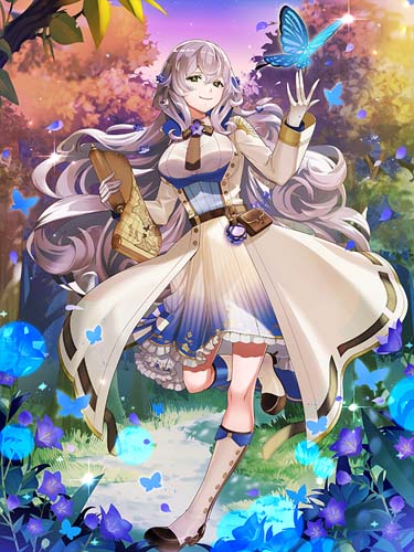画像ギャラリー No.002のサムネイル画像 / 「天空のアムネジア」，長谷川育美さんの直筆サイン色紙が抽選で5名に当たるキャンペーンを開催