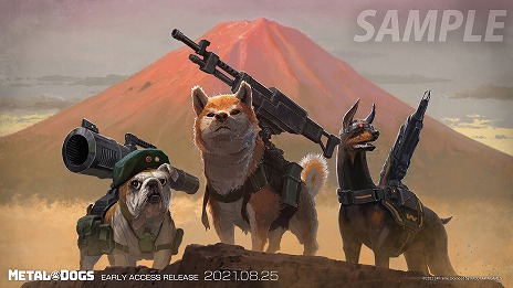 画像ギャラリー No.017のサムネイル画像 / 「メタルマックス」シリーズのスピンオフ作品「メタルドッグス」のアーリーアクセスが8月25日に開始。戦闘犬によるローグライトアクション