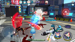 画像ギャラリー No.012のサムネイル画像 / 「バブル＆ドールズ」がAndroid向けに配信開始。水鉄砲を使った対戦競技を題材としたアクションシューティングゲーム
