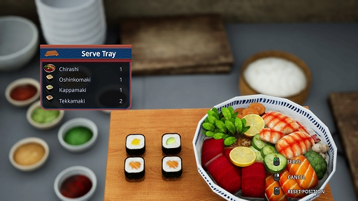 画像ギャラリー No.003のサムネイル画像 / スシバーで伝統的な和食を提供しよう! 「Cooking Simulator」のDLC“Sushi”が6月13日に配信決定