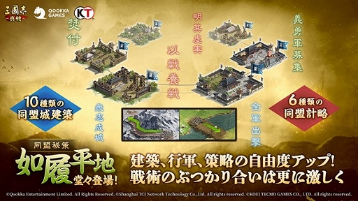 画像ギャラリー No.005のサムネイル画像 / 「三國志 真戦」がPKシーズン“中原平定”に突入。新システム“城建築”などの追加も