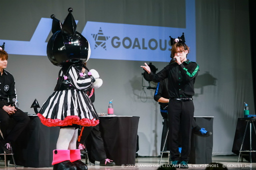 画像ギャラリー No.010のサムネイル画像 / 幹部たちがクロミにアピール! 「GOALOUS5×クロミ トークイベントinサンリオピューロランド」第1部レポート