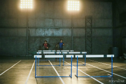 画像ギャラリー No.012のサムネイル画像 / 「GOALOUS5」第4弾テーマソングMV撮影現場レポート。幹部たちがさまざまな試練(障害物)を乗り越えゴールを目指す!