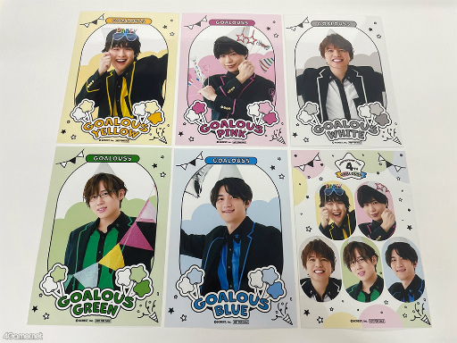 画像ギャラリー No.003のサムネイル画像 / 「GOALOUS5」4周年記念コラボカフェを偵察したメンバーの写真を入手! 新たなノベルティも登場
