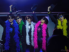 リムジンで現れたゴージャスな幹部たちに刮目せよ！　「GOALOUS5」第5弾テーマソング“GO5 NEXT”MV撮影現場レポート