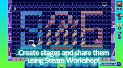 画像ギャラリー No.009のサムネイル画像 / PC（Steam）版「バブルボブル 4」，オリジナルステージを作成して共有できる新モードの情報が公開。それに合わせてタイトルが変更に