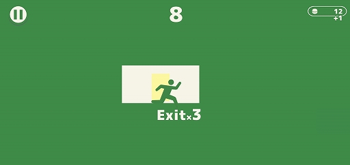 画像ギャラリー No.004のサムネイル画像 / 迫りくる天井から逃げ回れ。スマホ向けアプリ「ExitMan - 瞬間回避ゲーム」を紹介する「(ほぼ)日刊スマホゲーム通信」第2547回