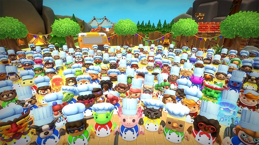 画像ギャラリー No.003のサムネイル画像 / Switch「オーバークック 王国のフルコース」パッケージ版が本日リリース