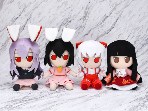 画像ギャラリー No.001のサムネイル画像 / 「東方Project」の“ふもふも”ぬいぐるみシリーズ4種が再販に。予約受付中