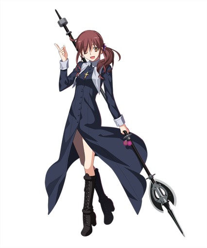 画像ギャラリー No.004のサムネイル画像 / 「MELTY BLOOD: TYPE LUMINA」に新キャラクター“ノエル”が参戦。黒鍵と斧槍を操る，もう一人の代行者