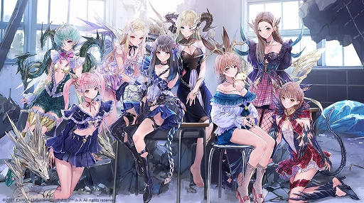 画像ギャラリー No.003のサムネイル画像 / 「BLUE REFLECTION SUN/燦」の事前登録がスタート。声優陣をゲストに迎えた公式生放送を1月19日19：00に配信