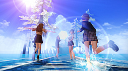 画像ギャラリー No.003のサムネイル画像 / 「BLUE REFLECTION TIE/帝」の発売日が2021年10月21日に決定。異空間で奮闘する少女たちの物語を描いたRPG