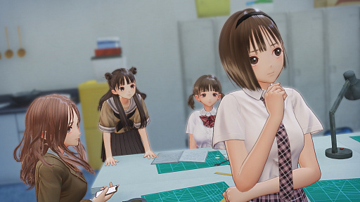 画像ギャラリー No.004のサムネイル画像 / 「BLUE REFLECTION TIE/帝」の発売日が2021年10月21日に決定。異空間で奮闘する少女たちの物語を描いたRPG