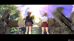 画像ギャラリー No.004のサムネイル画像 / 「BLUE REFLECTION TIE/帝」のパッケージイラストが公開。新キャラ“春日詩帆”や学校の外に現れた不可思議な場所の情報も紹介