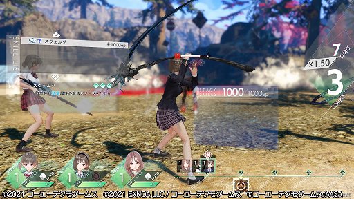画像ギャラリー No.025のサムネイル画像 / 「BLUE REFLECTION TIE/帝」序盤のプレイレポートをお届け。RPGとして遊び応えがあるシステムと，少女たちの内面を描く物語に注目