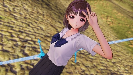 画像ギャラリー No.005のサムネイル画像 / 「BLUE REFLECTION TIE/帝」,TVアニメ版の主人公・平原 陽桜莉(CV:石見 舞菜香)や,バトルシステムの情報が公開