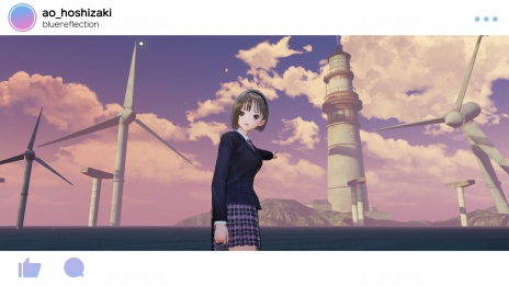 画像ギャラリー No.043のサムネイル画像 / 「BLUE REFLECTION TIE/帝」最新情報。物語のキーパーソンとなる駒川 詩と久野きららの情報が公開に
