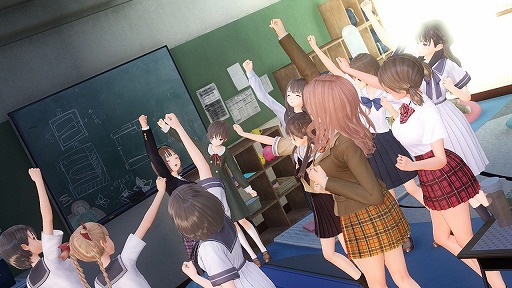 画像ギャラリー No.045のサムネイル画像 / 「BLUE REFLECTION TIE/帝」，登場キャラクター6名の詳細とスクリーンショットが公開。公式サイトにはストーリーやイベントシーンの情報も