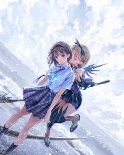 画像ギャラリー No.002のサムネイル画像 / イラストレーター岸田メルとは何者なのか。「BLUE REFLECTION TIE/帝」のキャラクターデザインから，その繊細な絵の起源を探る