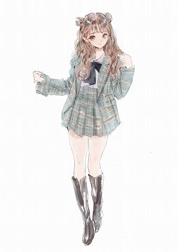 画像ギャラリー No.010のサムネイル画像 / イラストレーター岸田メルとは何者なのか。「BLUE REFLECTION TIE/帝」のキャラクターデザインから，その繊細な絵の起源を探る