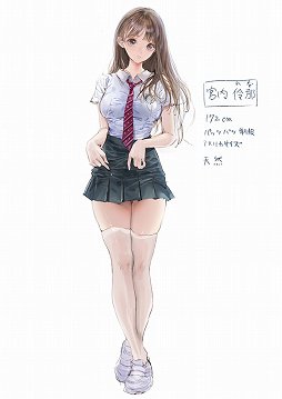 画像ギャラリー No.011のサムネイル画像 / イラストレーター岸田メルとは何者なのか。「BLUE REFLECTION TIE/帝」のキャラクターデザインから，その繊細な絵の起源を探る