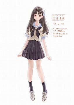 画像ギャラリー No.021のサムネイル画像 / イラストレーター岸田メルとは何者なのか。「BLUE REFLECTION TIE/帝」のキャラクターデザインから，その繊細な絵の起源を探る