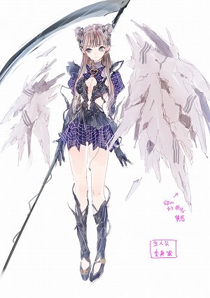 画像ギャラリー No.024のサムネイル画像 / イラストレーター岸田メルとは何者なのか。「BLUE REFLECTION TIE/帝」のキャラクターデザインから，その繊細な絵の起源を探る